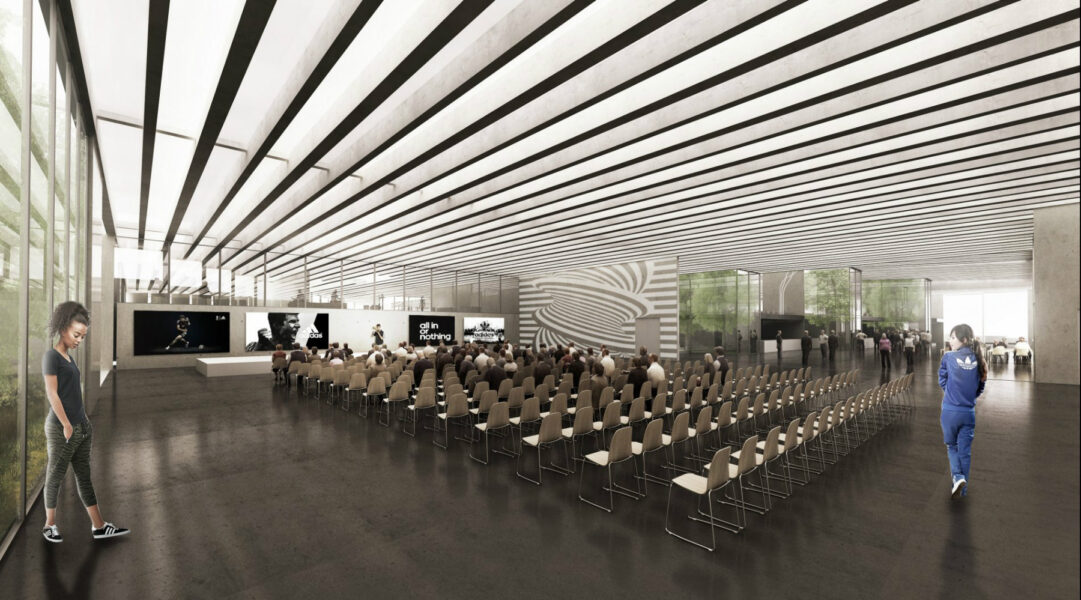 adidas halftime Multifunktionsgebäude