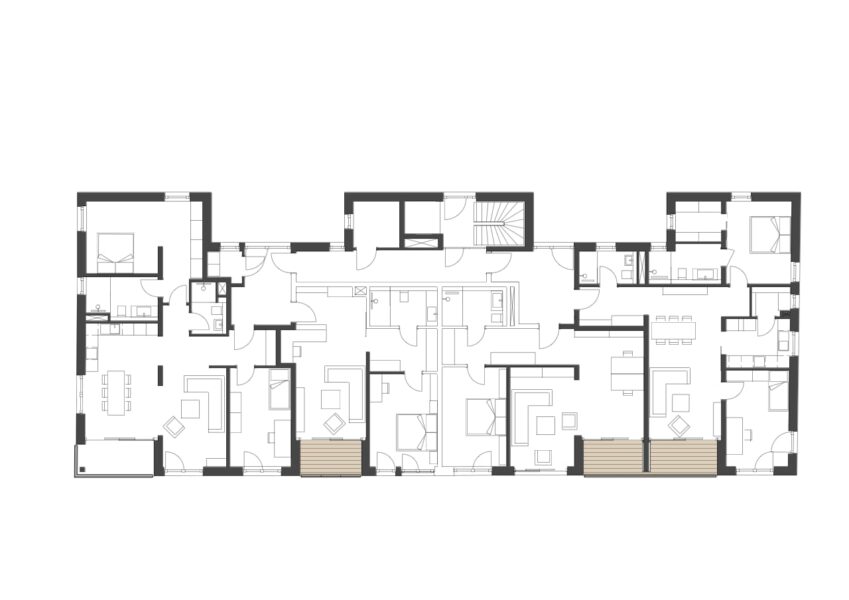 Gut Blee, Grundriss OG