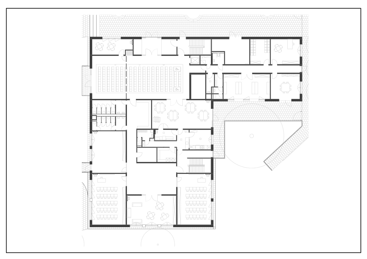 Grundriss Grundschule Odenthal