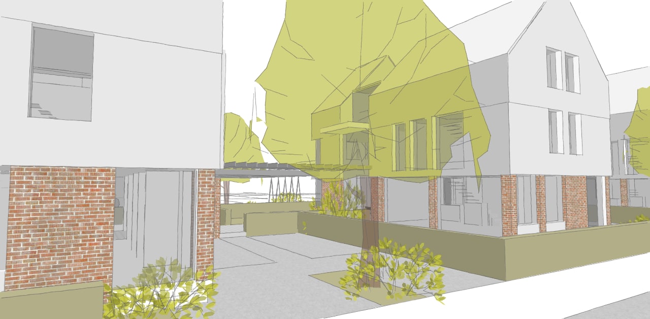 Projektentwicklung für ein nachbarschaftlich orientiertes Mehrgenerationenwohnen in Leverkusen Hitdorf, format3 gmbh