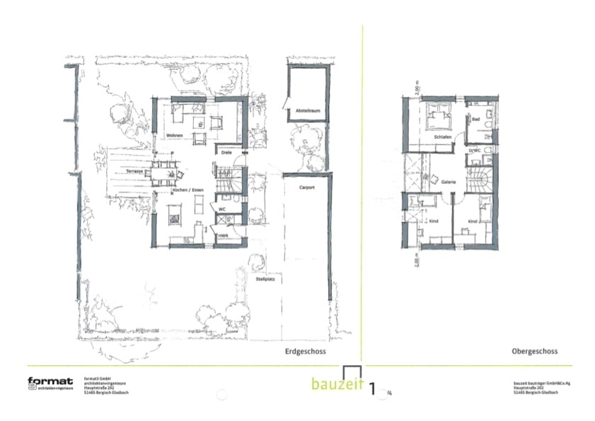 Projektentwicklung für ein nachbarschaftlich orientiertes Mehrgenerationenwohnen in Leverkusen Hitdorf, format3 gmbh, Grundrissskizze