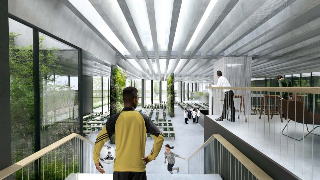 adidas halftime Multifunktionsgebäude