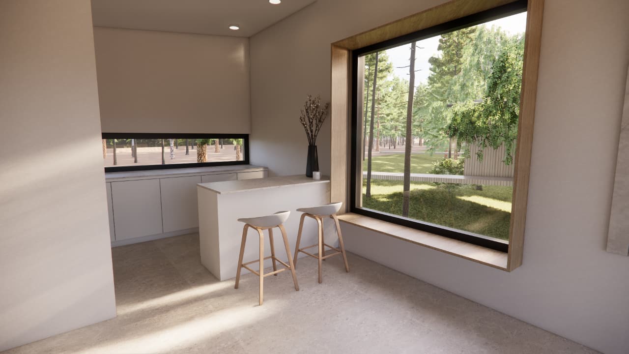 Projektentwicklung format3 GmbH, Bernsteinsee Gifhorn, Innenansicht, Küche