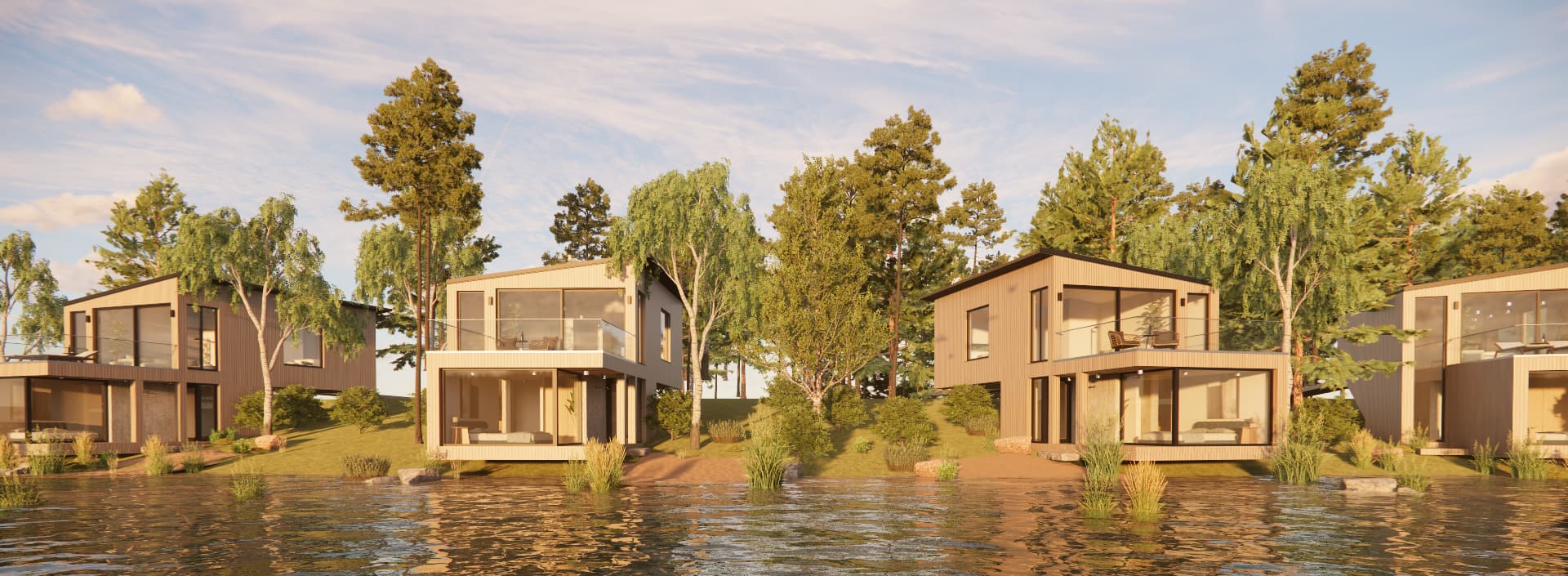 Skizze Gartenplan Projektentwicklung format3 GmbH, Bernsteinsee Gifhorn