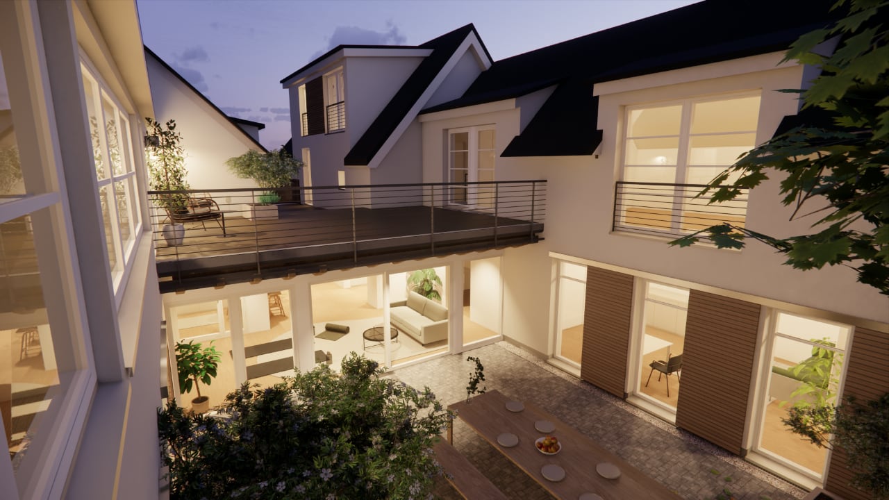 format3 Projektentwicklung: Neubau von acht modular erweiterbaren Wohngebäuden in Leverkusen Hitdorf.