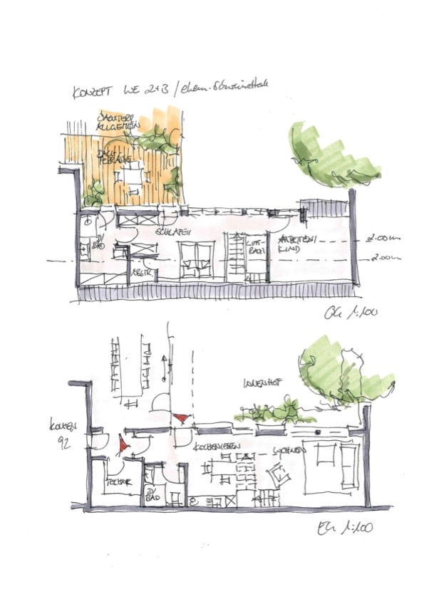 format3 Projektentwicklung: Neubau von acht modular erweiterbaren Wohngebäuden in Leverkusen Hitdorf.