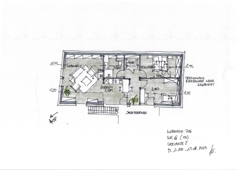 format3 Projektentwicklung: Neubau von acht modular erweiterbaren Wohngebäuden in Leverkusen Hitdorf.